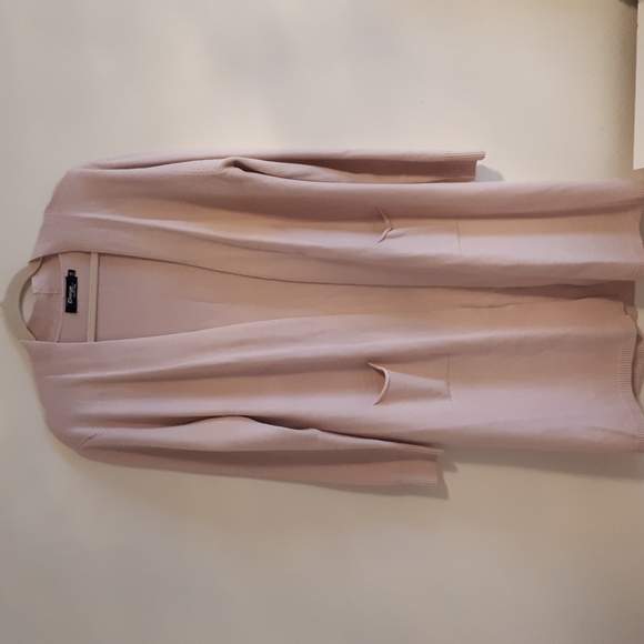 Pink Duster Cardigan /New - Picture 3 of 9